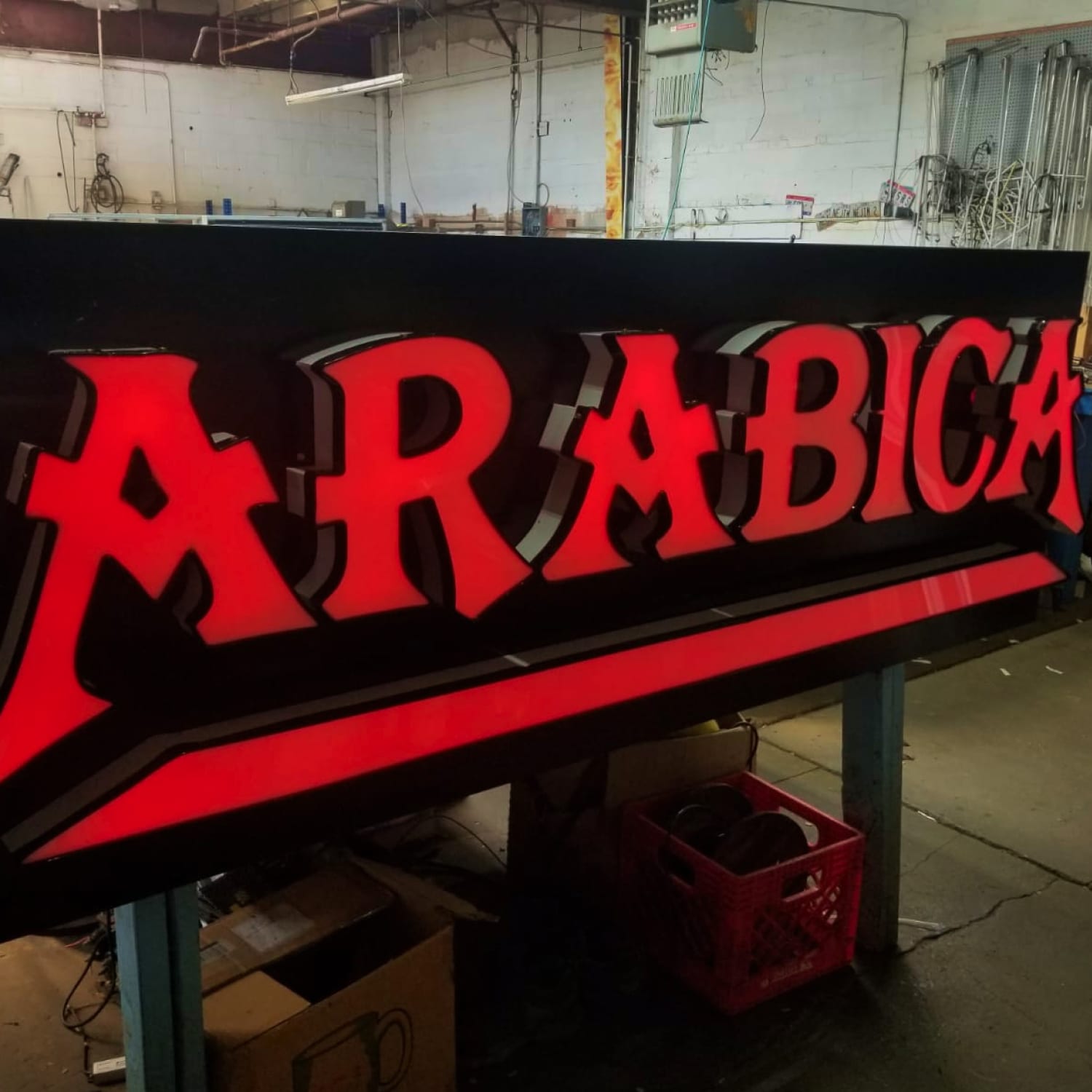Custom LED channel letters by Neon City and Signs LLC
